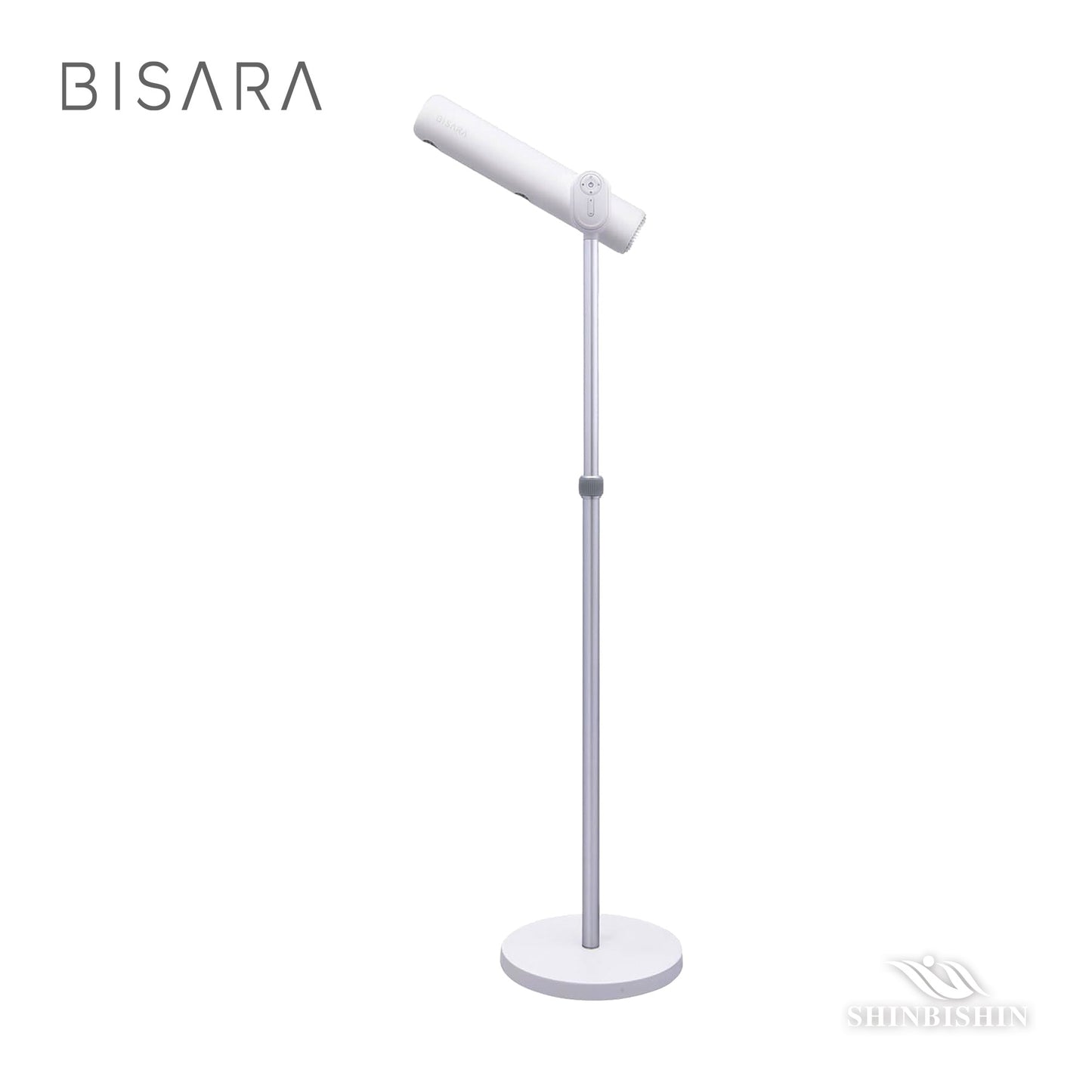 BISARA Light (ビサラ ライト)ホワイト ハンズフリースタンドヘアドライヤー